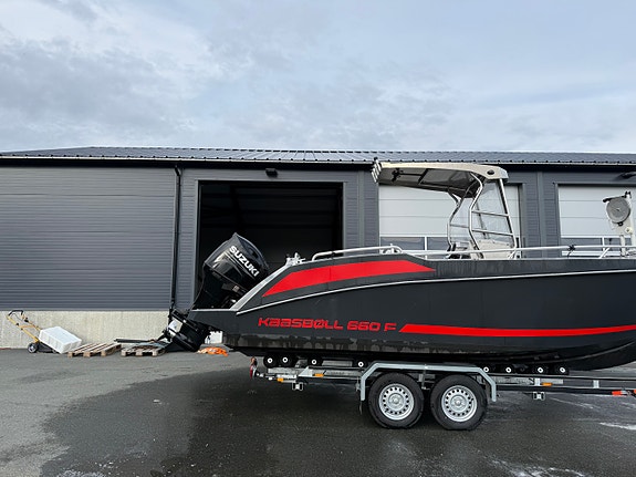 Kaasbøll 660fisher susuki Df 150 2026. Som ny! Mulighet for mva fradrag 5 of 30