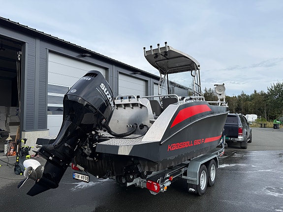 Kaasbøll 660fisher susuki Df 150 2026. Som ny! Mulighet for mva fradrag 8 of 30