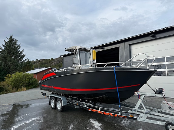Kaasbøll 660fisher susuki Df 150 2026. Som ny! Mulighet for mva fradrag 6 of 30