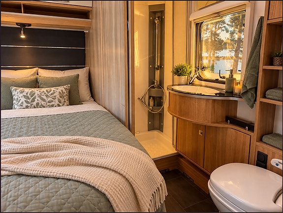 Dethleffs Camper 560 FMK m/Isocamp 11 of 23