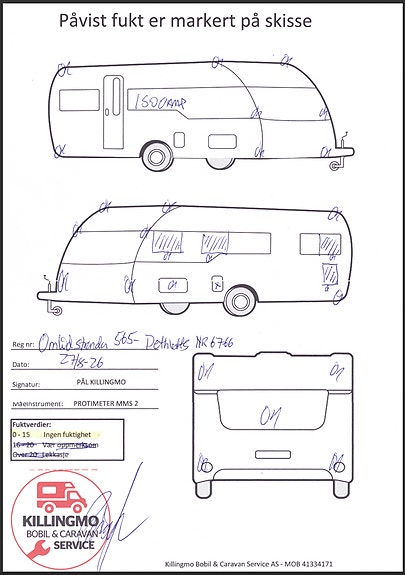 Dethleffs Camper 560 FMK m/Isocamp 23 of 23