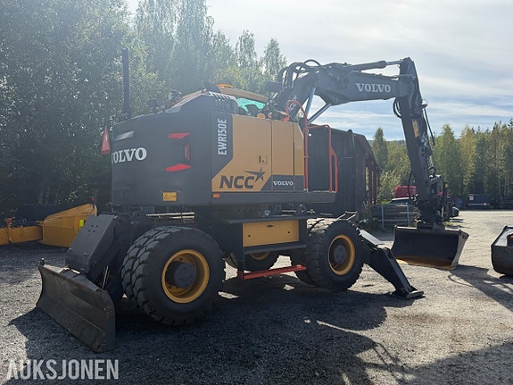 Volvo EWR150E hjulgraver - GPS - Rotortilt - 3 skuffer - Henger. 5 of 30