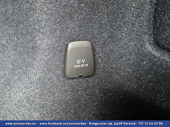  12v uttak i bagasjerom