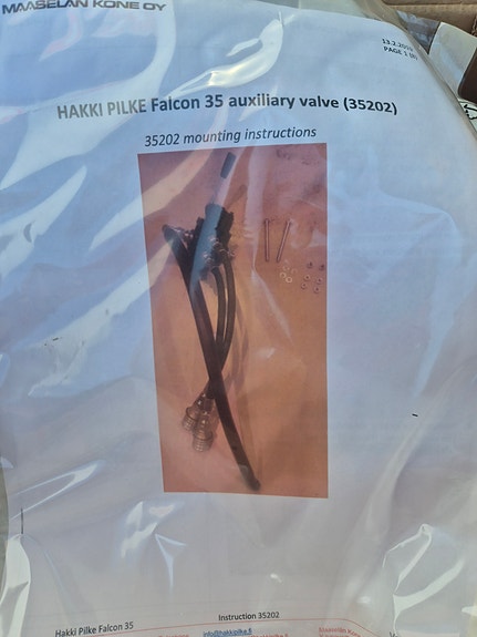 Hakki Pilke ventil for hyd.stokkebord/løft, kr 5 000,-