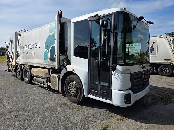 Mercedes-Benz Econic komprimatorbil - Joab 2 kammer påbygg - CNG 2 of 19