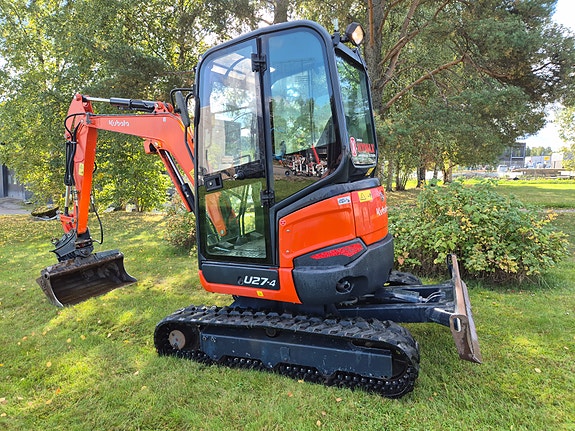 Kubota U27-4 Med 3.5T Henger 3 of 17