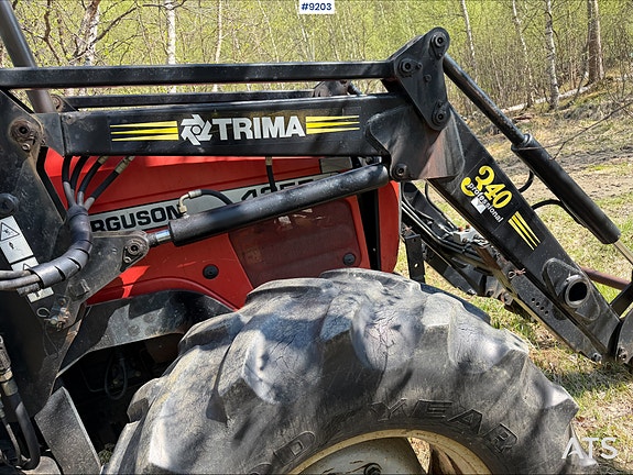 Massey Ferguson 4255 4WD med Trima 340 laster - 4347 timer 10 of 23