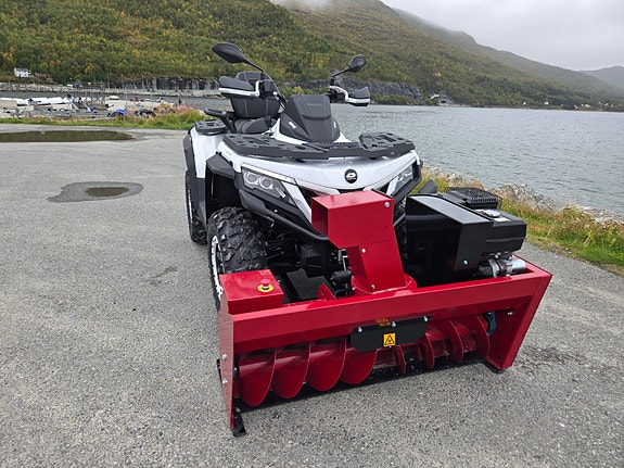 QJ Motor SFA1000 Touring Deluxe med Snøfreser 10 of 13