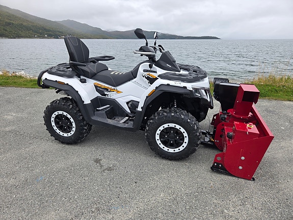 QJ Motor SFA1000 Touring Deluxe med Snøfreser 3 of 13