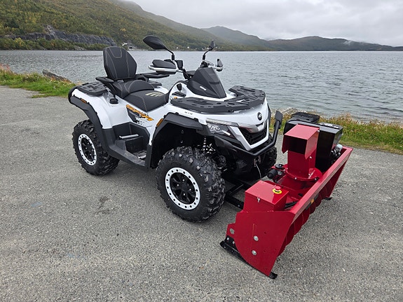 QJ Motor SFA1000 Touring Deluxe med Snøfreser 9 of 13