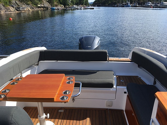 Nor-Dan SeaRider 820W, kun 370 timer, gått i Mjøsa 29 of 30