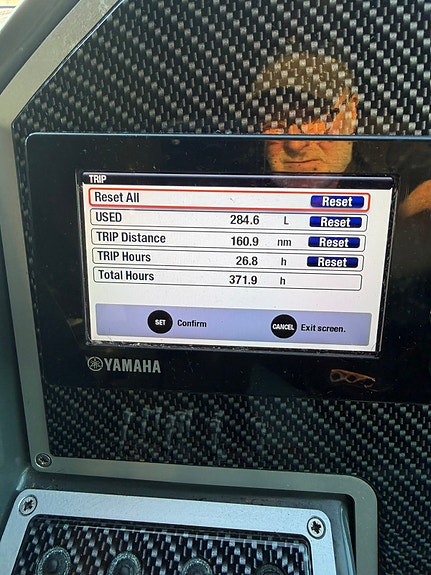 Nor-Dan SeaRider 820W, kun 370 timer, gått i Mjøsa 10 of 30
