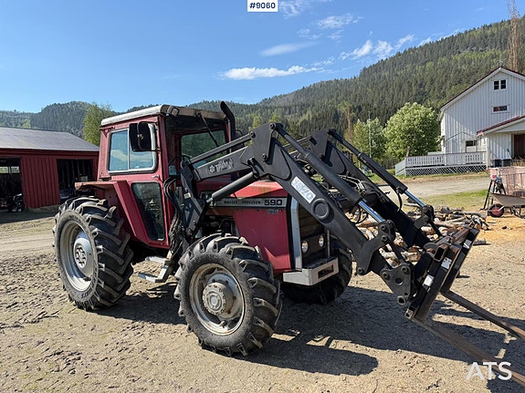Massey Ferguson 590 Turbo - 4500 Timer 7 of 25
