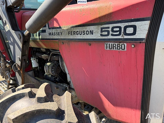Massey Ferguson 590 Turbo - 4500 Timer 13 of 25