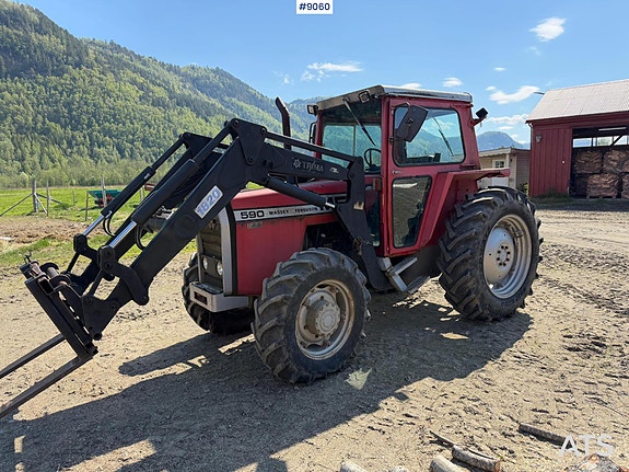 Massey Ferguson 590 Turbo - 4500 Timer 3 of 25