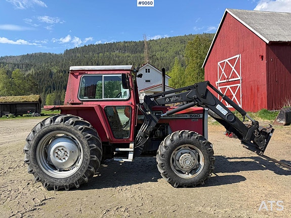 Massey Ferguson 590 Turbo - 4500 Timer 8 of 25