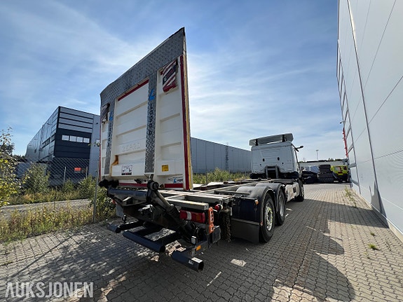 Mercedes-Benz Actros 2635 6x2 vekselflakbil med Zepro bakløfter 5 of 30