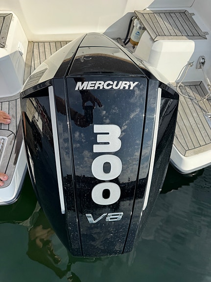 Nor-Dan 820W (Nidelv) topputstyrt med to år gammel Mercury V8 300hk 18 of 30