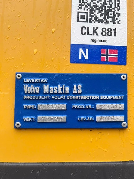 Volvo Ewr150e 16 of 20