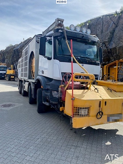 Mercedes-Benz Arocs 8x4 m/ 2017 AMV 7450H betong sprute påbygg 3 of 20