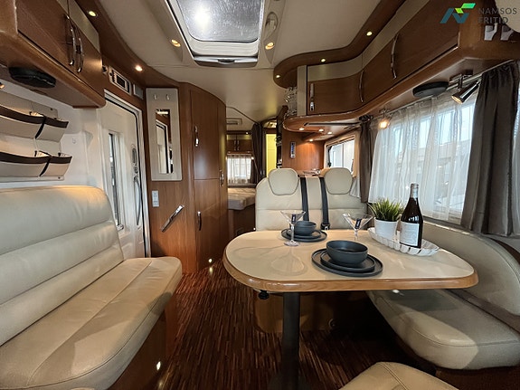 Hymer HYMERMOBIL B 654 SL - 3,0L / 160HK | AUTOMAT | REGISTERKJEDE | TRUMA COMBI 6E | SOLCELLE 28 of 30