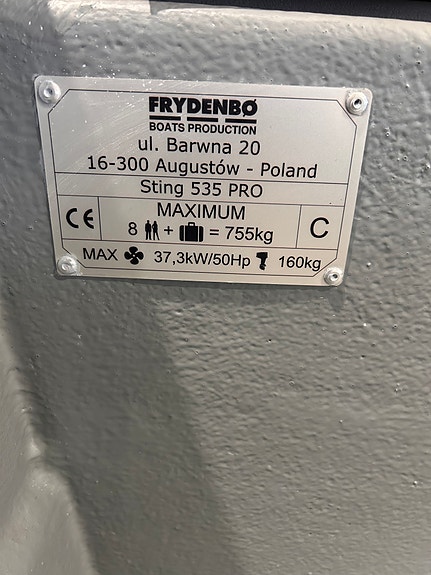 Høstsalg på utstillingsbåt: Sting 535 PRO+ m/50 hk. Mercury 4 of 26