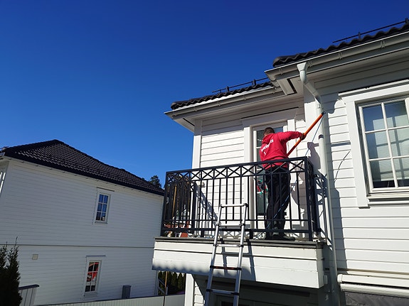 Vi vasker eneboliger, leiligheter, fritidseiendom og næringsbygg