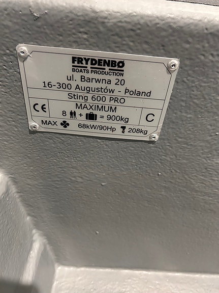 Høstsalg på utstillingsbåt: Sting 600 PRO+ m/80 hk. Mercury 6 of 19