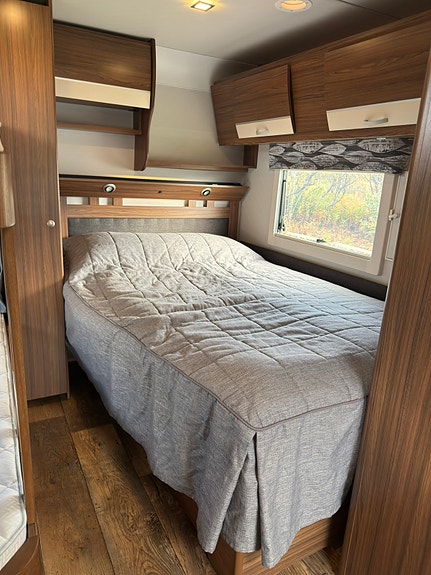 Polar Polar 590 BK 2020 – familievogn med Alde gulvvarme og Kampa 330 lufttelt 8 of 22