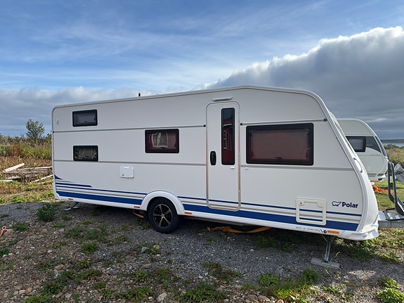 Polar Polar 590 BK 2020 – familievogn med Alde gulvvarme og Kampa 330 lufttelt 2 of 22