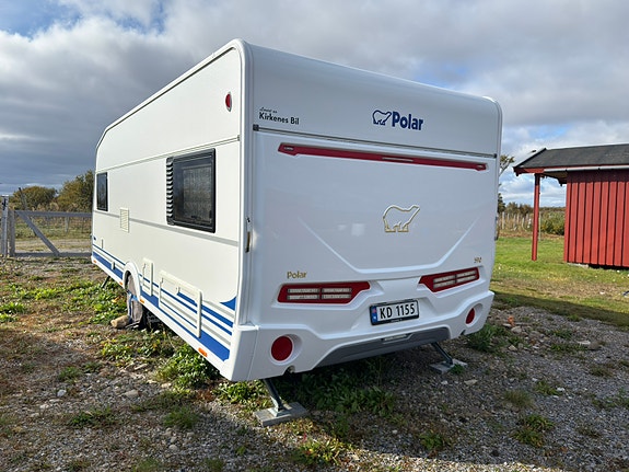 Polar Polar 590 BK 2020 – familievogn med Alde gulvvarme og Kampa 330 lufttelt 4 of 22