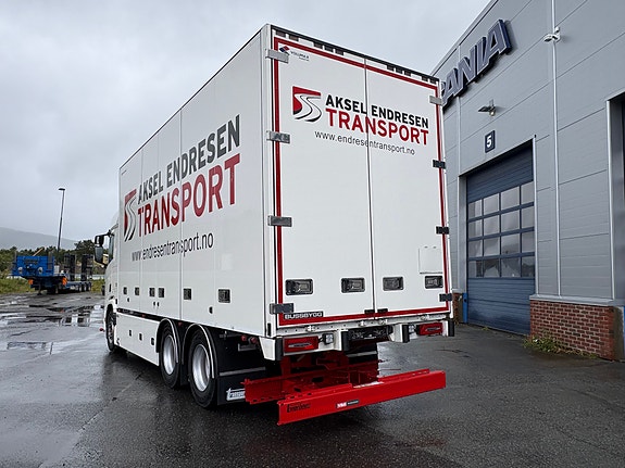 Scania Ny R660B6x2NB- 2022 Bussbygg skap og 2022 Bussbygg henger, aggregat og sideåpning 6 of 26