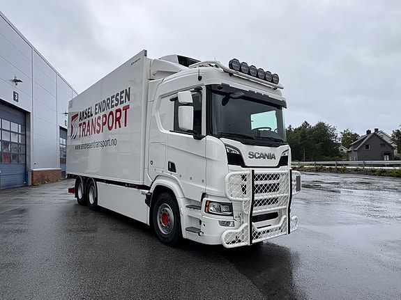 Scania Ny R660B6x2NB- 2022 Bussbygg skap og 2022 Bussbygg henger, aggregat og sideåpning 3 of 26