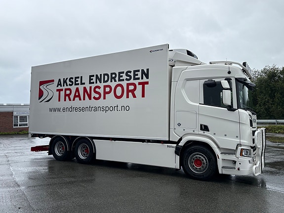 Scania Ny R660B6x2NB- 2022 Bussbygg skap og 2022 Bussbygg henger, aggregat og sideåpning 4 of 26