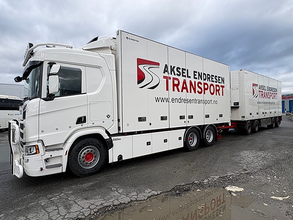 Scania Ny R660B6x2NB- 2022 Bussbygg skap og 2022 Bussbygg henger, aggregat og sideåpning 19 of 26