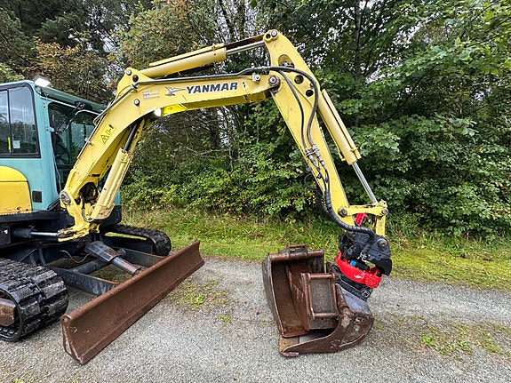 Yanmar VIO50-U - ROTOTILT - 3 SKUFFER - LAVT TIMETALL 22 of 30