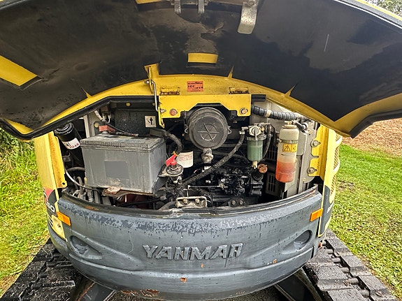 Yanmar VIO50-U - ROTOTILT - 3 SKUFFER - LAVT TIMETALL 11 of 30