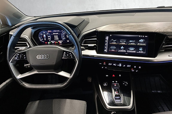 Audi Virtual Cockpit gir oversiktlig kjøreinformasjon direkte foran føreren.