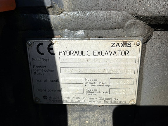 Hitachi ZX38U-3 3 of 24