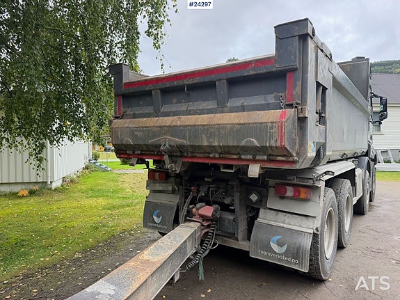 Mercedes-Benz Arocs 3663 8x4 tippbil m/ GEAB avlastning. SE VIDEO 7 of 30