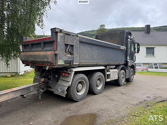Mercedes-Benz Arocs 3663 8x4 tippbil m/ GEAB avlastning. SE VIDEO 6 of 30