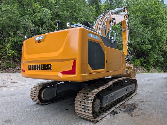 Liebherr R 930 INK. MAKIN 3D GPS | ROTORTILT | KUN 4350 T | SKUFFER 6 of 30