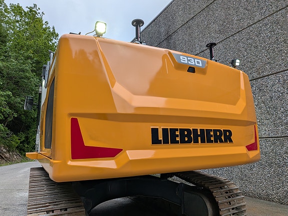Liebherr R 930 INK. MAKIN 3D GPS | ROTORTILT | KUN 4350 T | SKUFFER 17 of 30