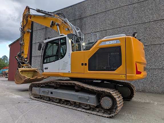 Liebherr R 930 INK. MAKIN 3D GPS | ROTORTILT | KUN 4350 T | SKUFFER 3 of 30