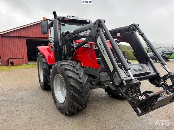 Massey Ferguson 2019 6714S 4X4 Traktor med frontlaster med 3.funksjon 6 of 30