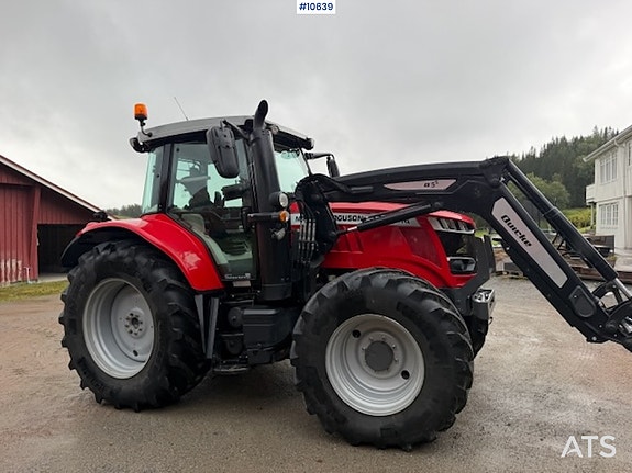 Massey Ferguson 2019 6714S 4X4 Traktor med frontlaster med 3.funksjon 8 of 30