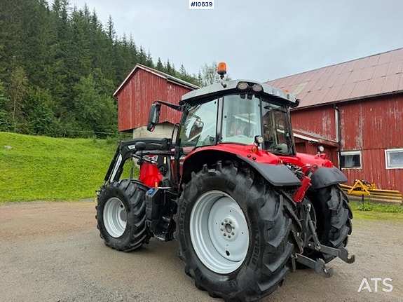 Massey Ferguson 2019 6714S 4X4 Traktor med frontlaster med 3.funksjon 14 of 30