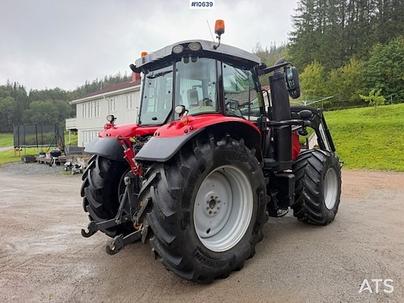 Massey Ferguson 2019 6714S 4X4 Traktor med frontlaster med 3.funksjon 12 of 30