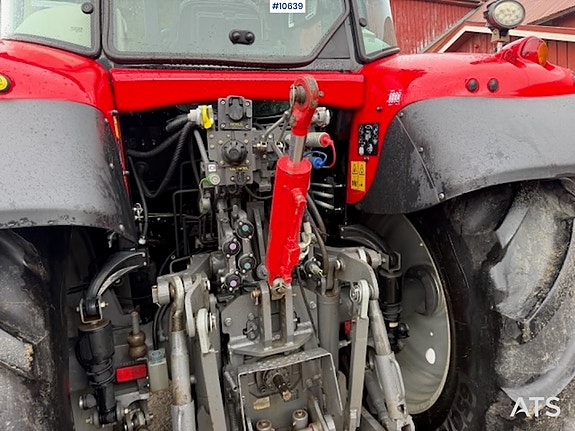 Massey Ferguson 2019 6714S 4X4 Traktor med frontlaster med 3.funksjon 22 of 30