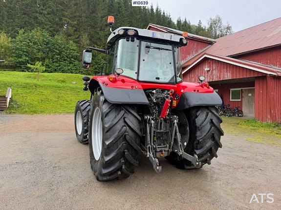 Massey Ferguson 2019 6714S 4X4 Traktor med frontlaster med 3.funksjon 13 of 30